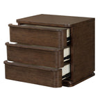 Zoey - Nightstand - Brown Oak