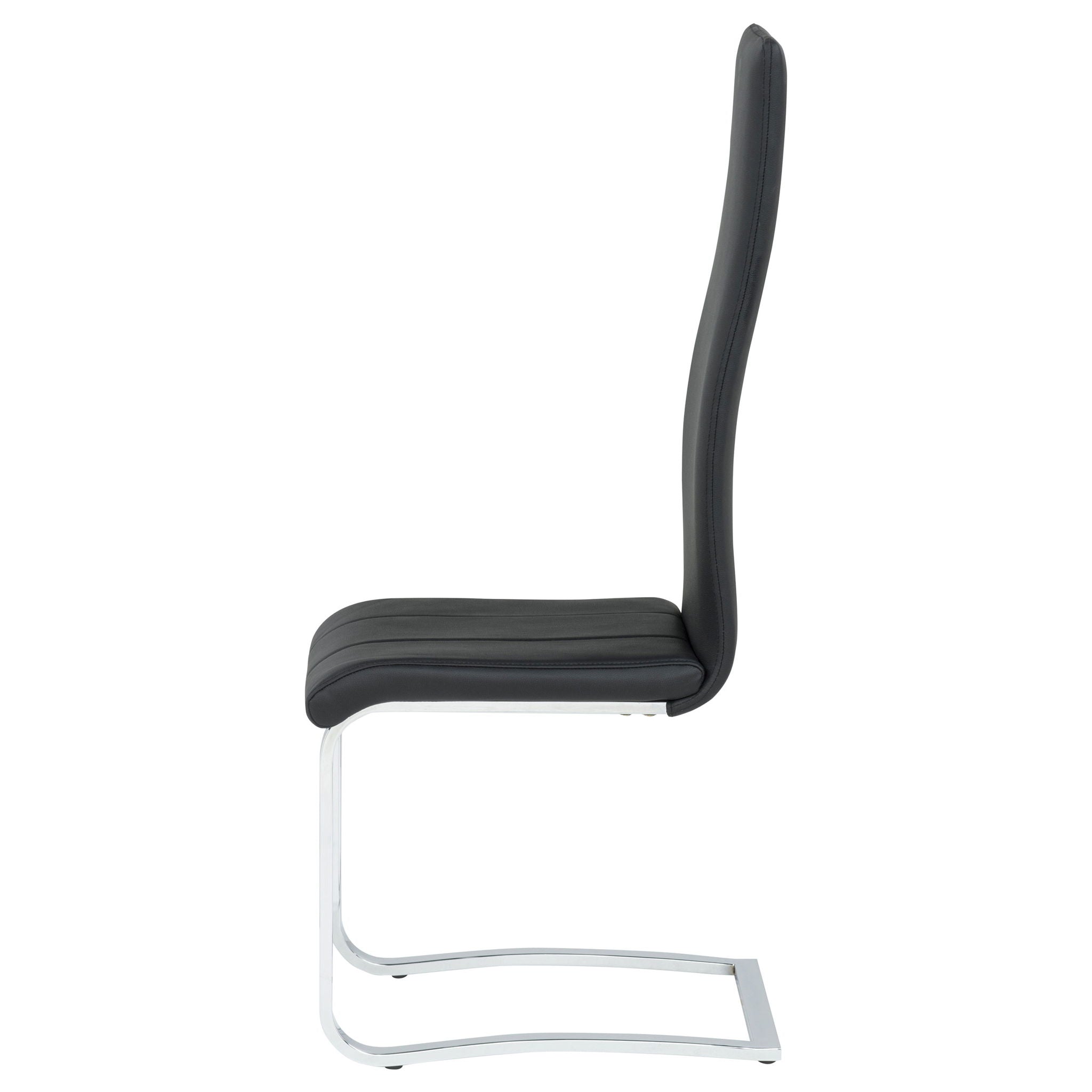 Montclair Upholstered Dining Side Chair Black (Set of 4)