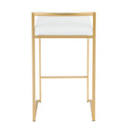 Fuji - Contemporary / Glam Design Counter Stool (Set of 2)