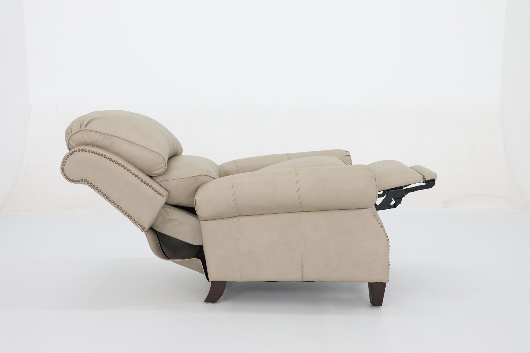 Churchill - Push Thru The Arm Recliner - Cabernet