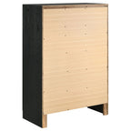 Miranda 6-drawer Bedroom Chest Black