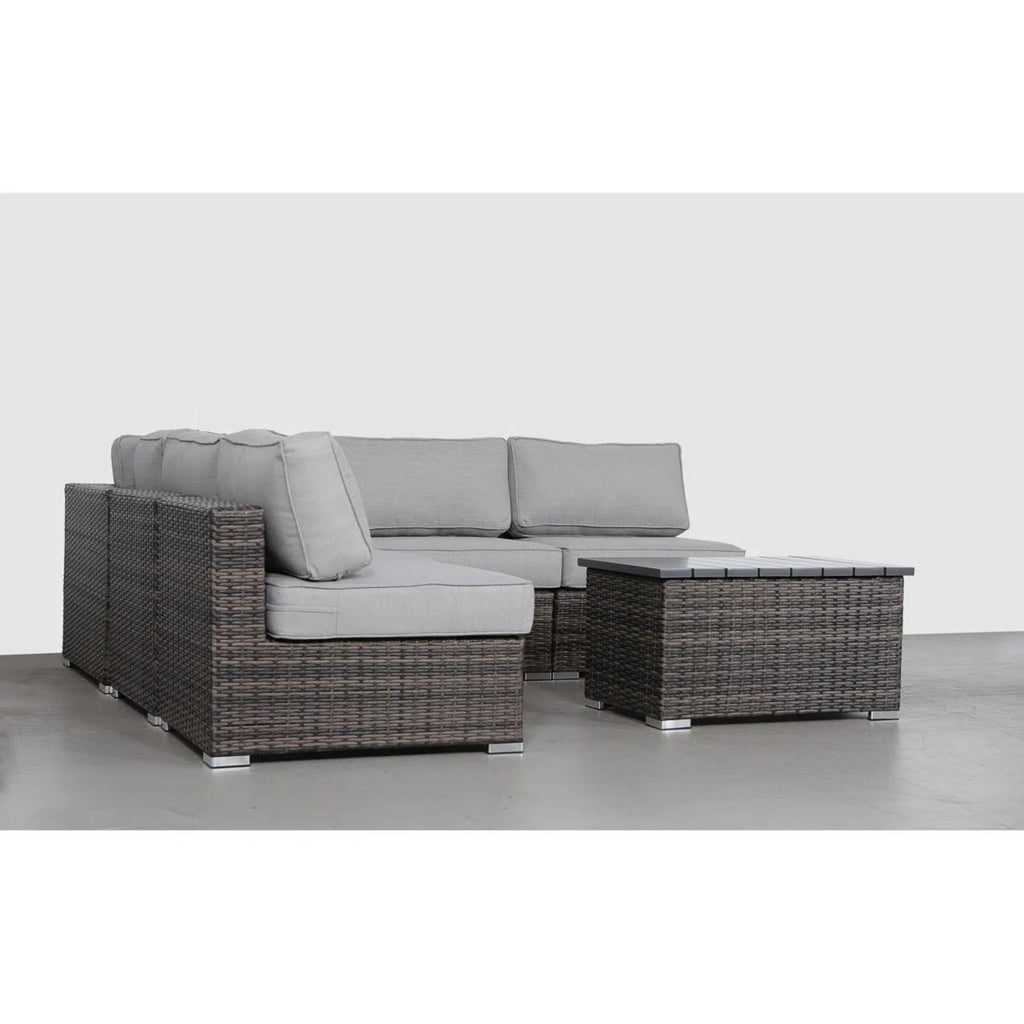 Stylish Entertainment Sectional Set, Outdoor Living