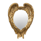 Wing Accent Mirror, Wall Mirror For Living Room - Gold
