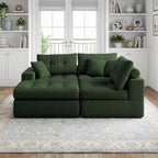 Corner Chaise L-Shaped Sectional Sofa Bed