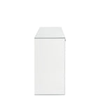 Nysa - Vanity Desk - Mirrored & Faux Crystals