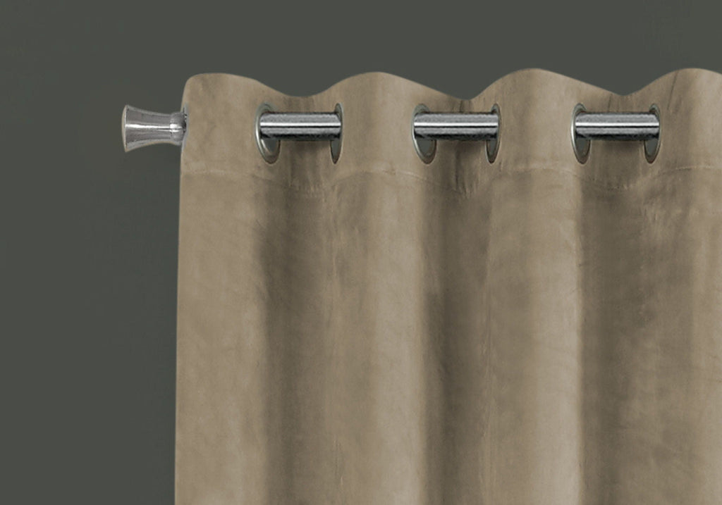 2 Pieces Set, Curtain Panel, Room Darkening, Grommet
