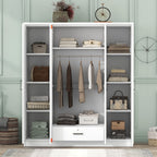 4 Door Wardrobe With 1 Drawer
