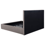 Lawson 54-inch Upholstered Eastern King Platform Bed Mushroom