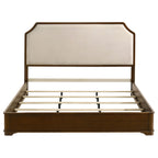 Garland 58-inch Eastern King Panel Bed Cream Brown Cherry