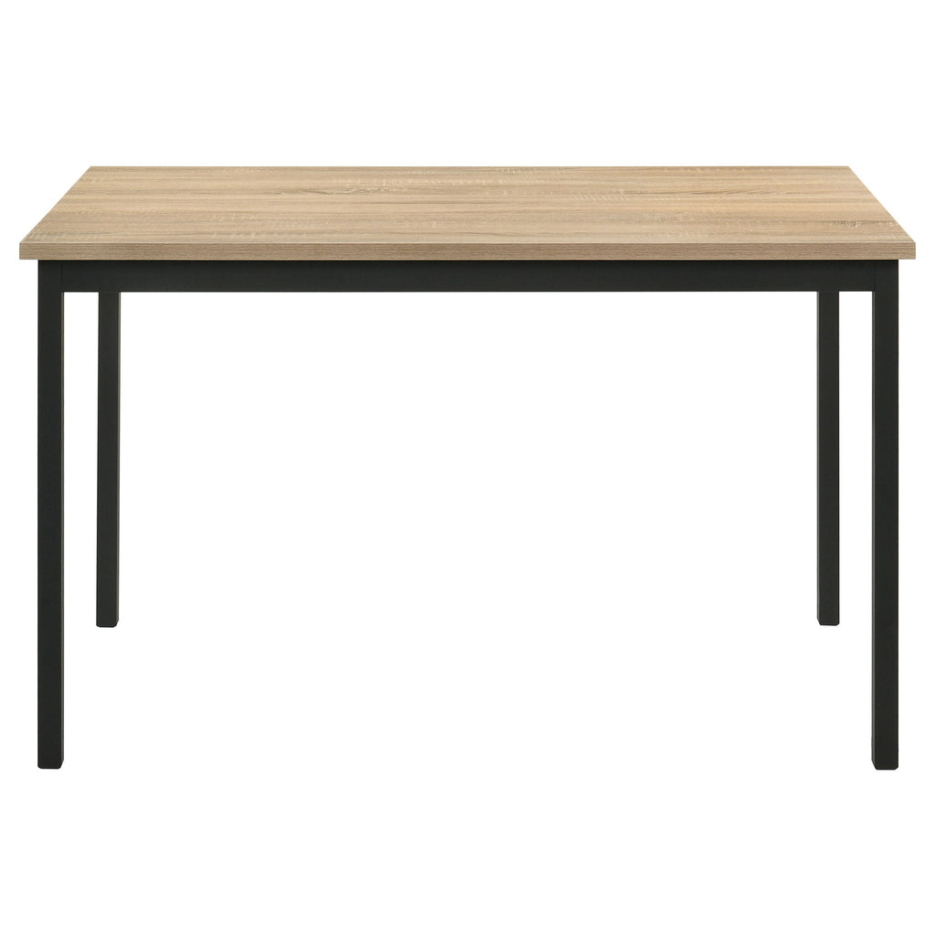 Garza Rectangular 47-inch Dining Table Greige Oak