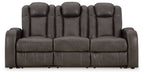 Fyne-dyme - Power Reclining Sofa With Adj Headrest