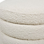 Fuji - Oversized Round Storage Ottoman