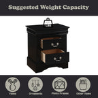 Louis Philippe III - Sleek Design Nightstand