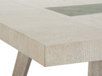 Lenox - Rectangular Dining Table - Warm Silver