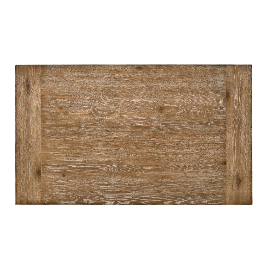 Farsiris - Counter Height Table - Weathered Oak