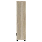 Sachin 3-piece 79-inch TV Entertainment Center Antique Pine