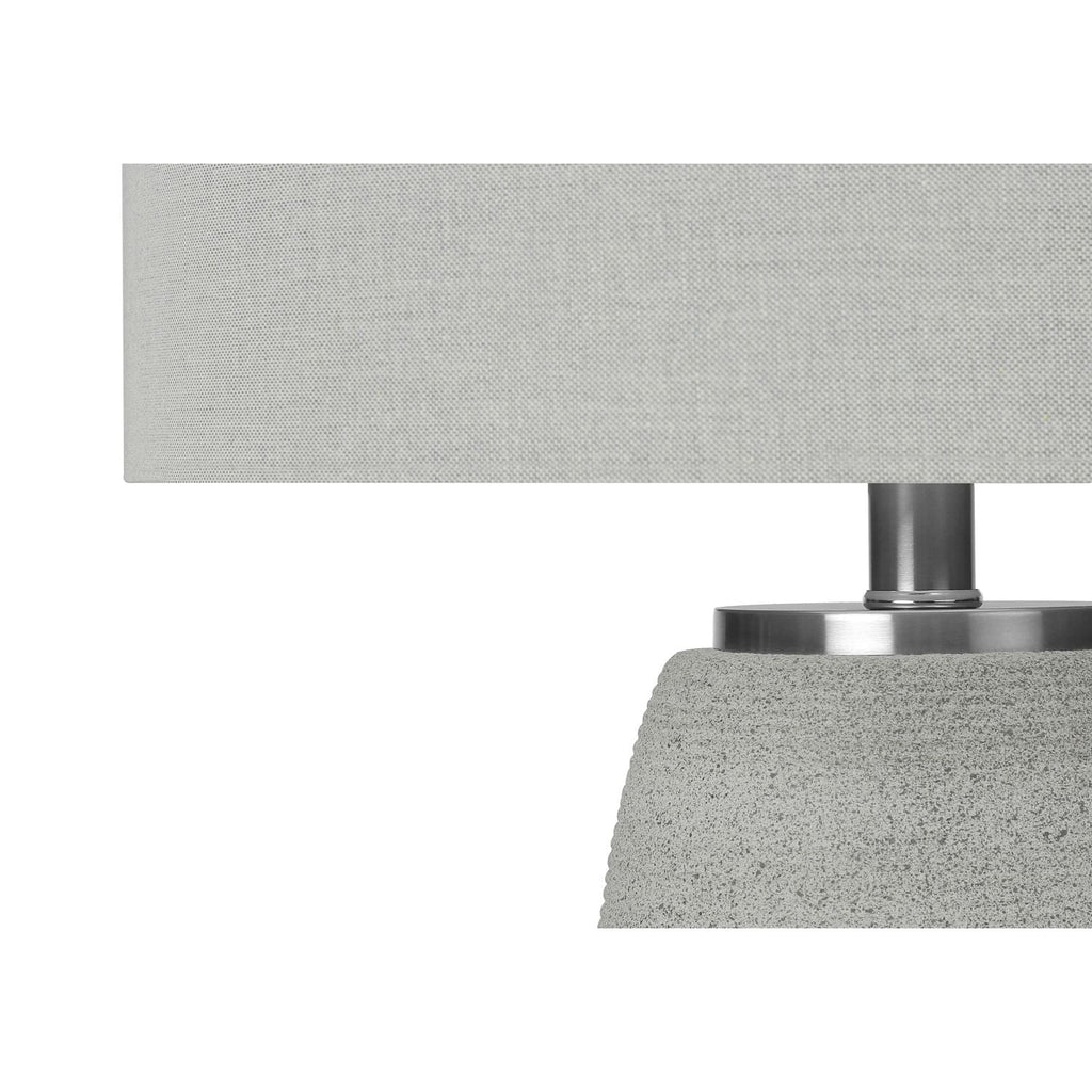 Lighting, Table Lamp, Ceramic, Modern - Gray
