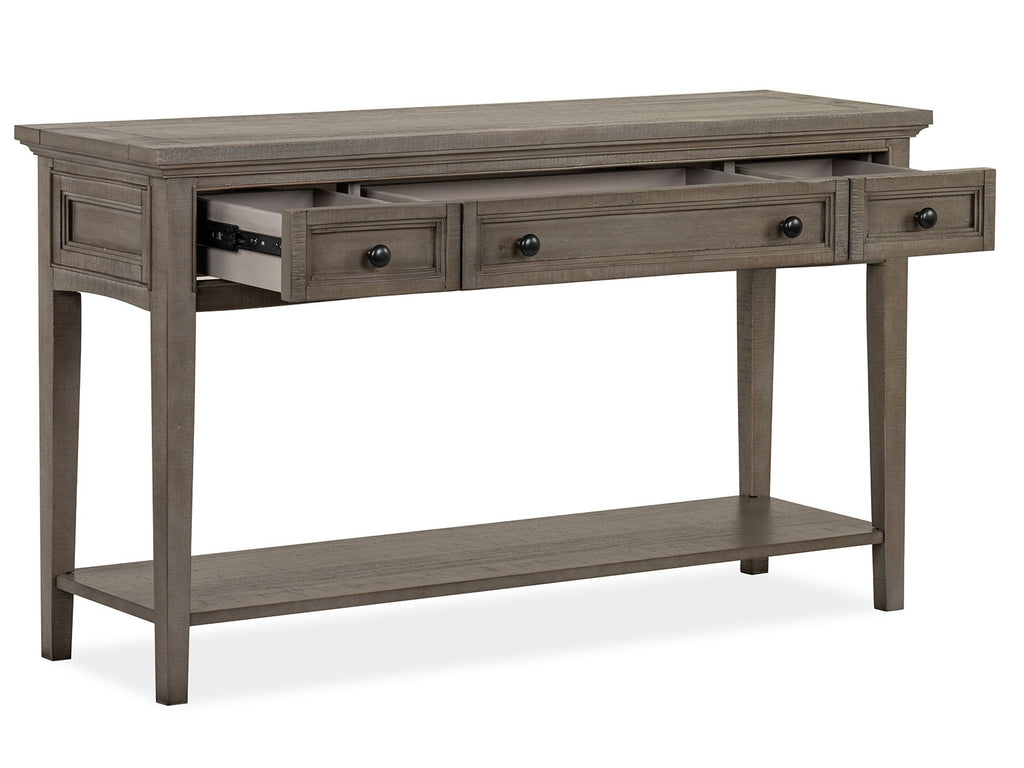 Paxton Place - Rectangular Sofa Table - Dovetail Gray