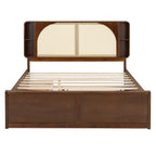 Headboard Bed With 2 Drawers And Trundle