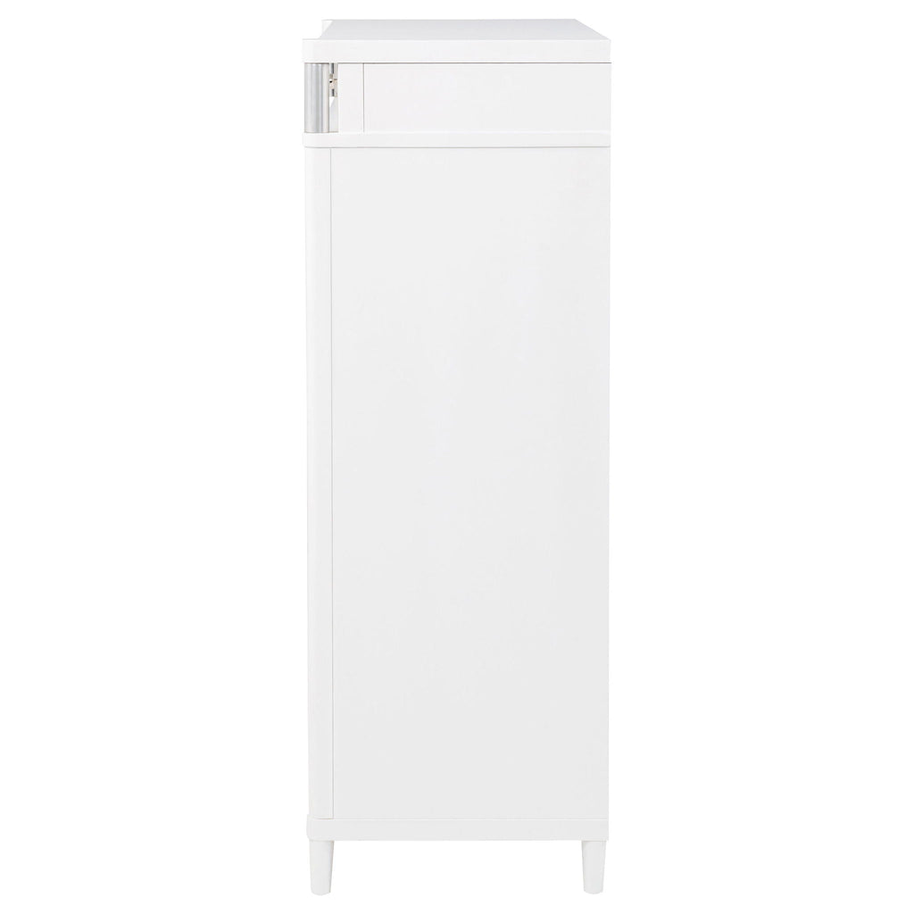Gracemont 5-drawer Bedroom Chest of Drawers White