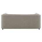 Glenda - Sofa With 3 Pillows - Gray Chenille