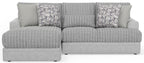 Titan - Sectional With Comfort Coil Seating And Accent Pillows Included