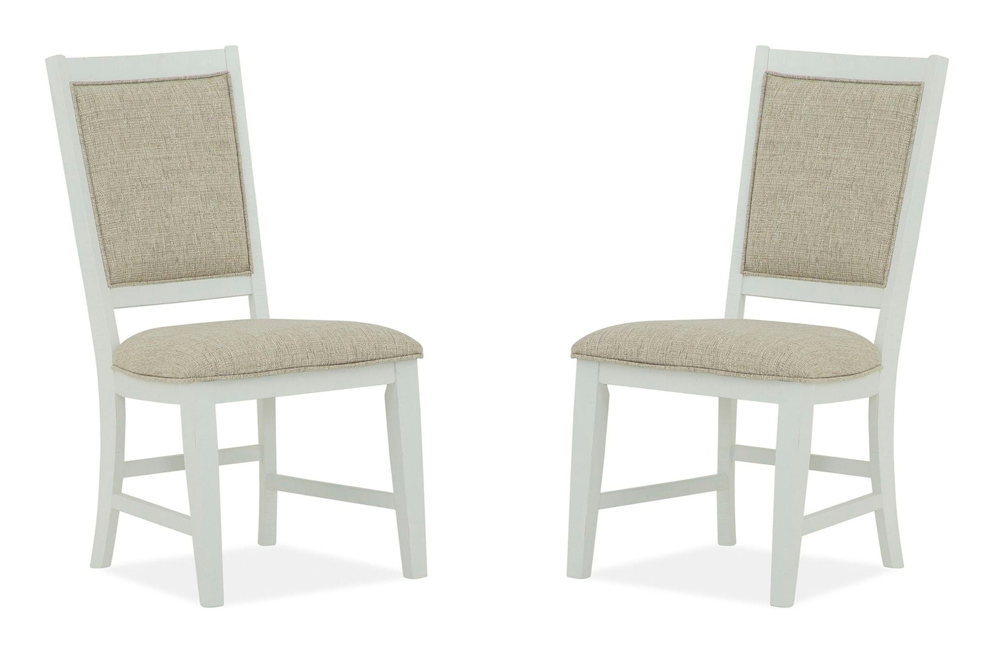 Heron Cove - Step Up Side Chair With Upholstered Seat & Back (Set of 2) - Chalk White