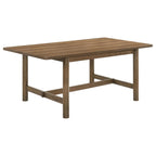Crestmore 71-inch Rectangular Wood Dining Table Walnut