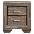 Kauffman 5-piece Queen Bedroom Set Washed Taupe