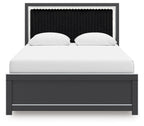Zuraleus - Upholstered Panel Bed