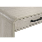 Writing Desk With Dual Drawers, Home Office Furniture - Antique White