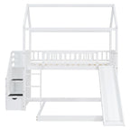 House Bunk Bed With Slide