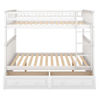 Bunk Bed With Drawers, Convertible Design