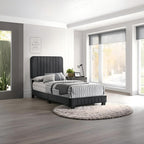 Channel Tufted Bed