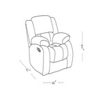 Stonic - Design Reclining Set