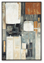 Howford - Wall Art - Brown / Black / Gray