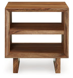 Dressonni - Square End Table - Brown