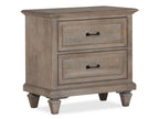 Lancaster - Drawer Nightstand - Dovetail Gray