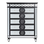 Varian II - Chest - Mirrored, Black & Sliver
