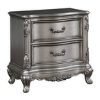 Ariadne - Nightstand - Antique Platinum