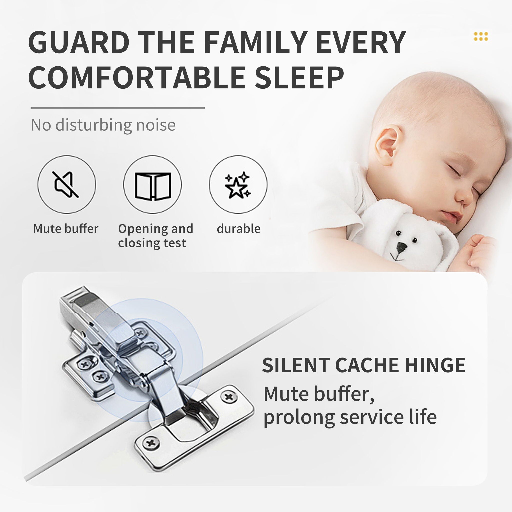 Wall-Mounted Bathroom Vanity With Resin Sink And Soft Closing Doors