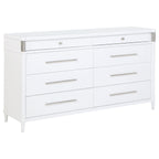 Gracemont 8-drawer Bedroom Dresser Cabinet White