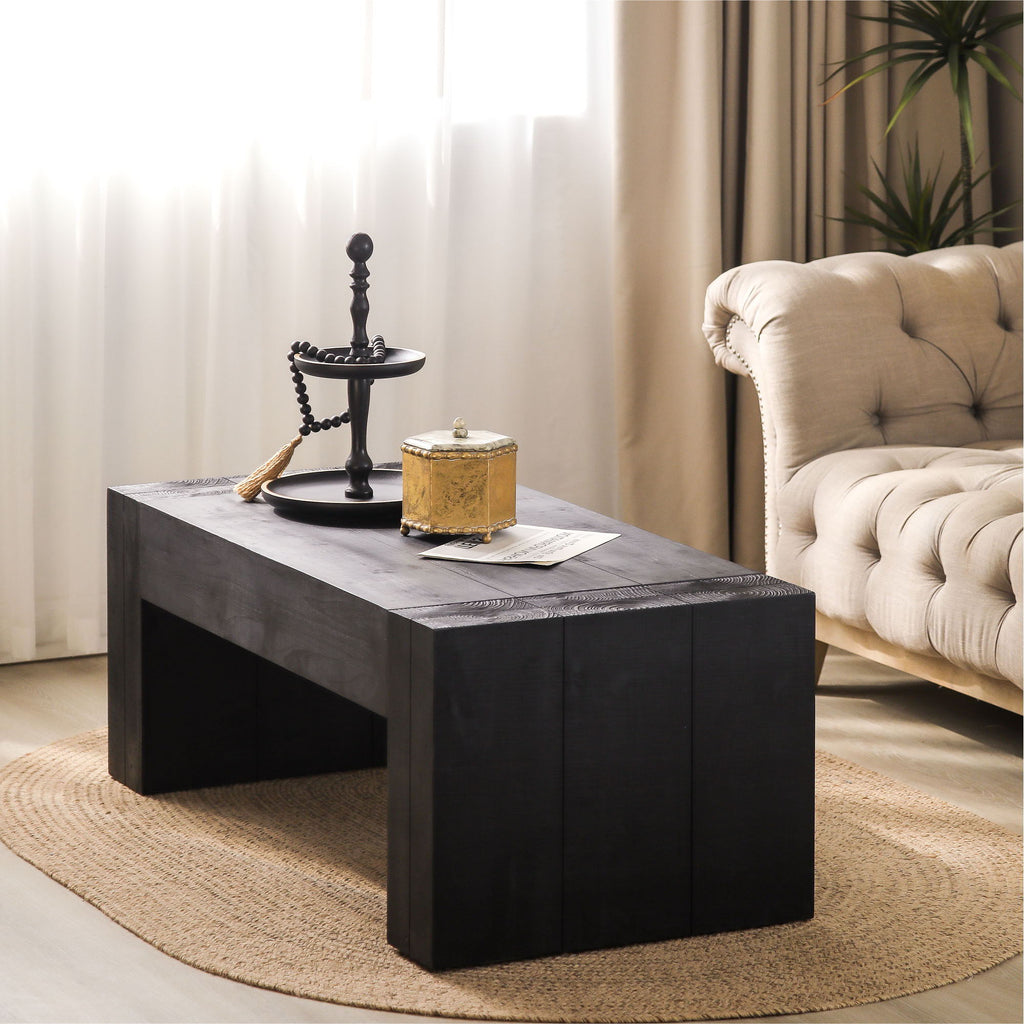 Minimalist Rectangular Center Table For Living Room