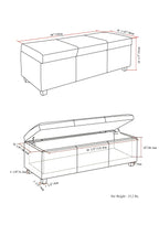 Avalon - Multifunctional Storage Ottoman Bench