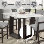 Edwyn - Dining Table With Marble Top