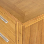 Nightstand - Natural Wood / Brown