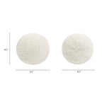 Luna - Round Sphere Accent Ball Throw Pillow