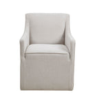 Traditional Skirted Dining Arm Chair