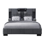 Yaris - Contemporary Bed With Wireless Charging And LED Lights