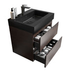 Alice - Bathroom Vanity Wall Mounted With Sink, Large Storage